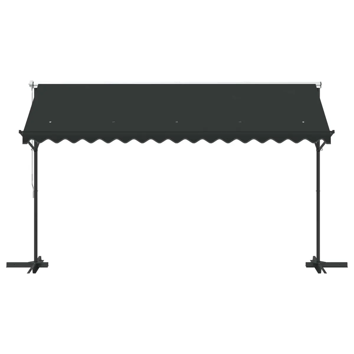 Free Standing Awning 400x300 cm Outdoor Patio Garden Sunshade Anthracite