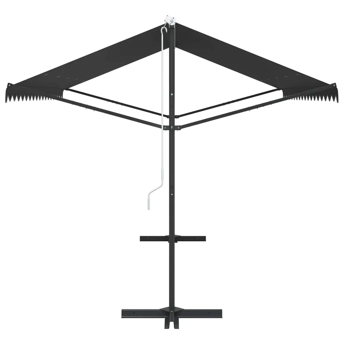 Free Standing Awning 400x300 cm Outdoor Patio Garden Sunshade Anthracite