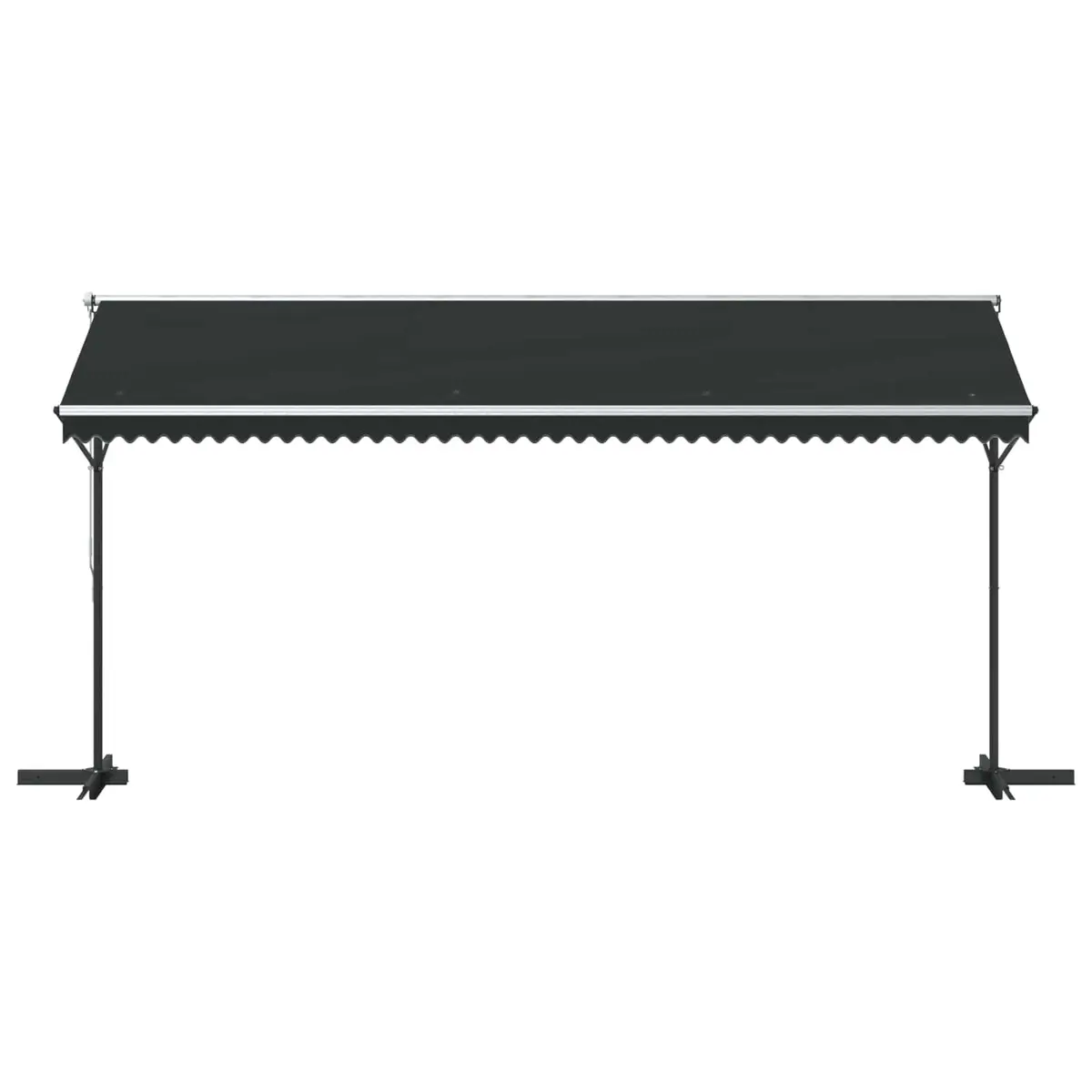 Free Standing Awning 500x300 cm Outdoor Garden Patio Sunshade Canopy Anthracite
