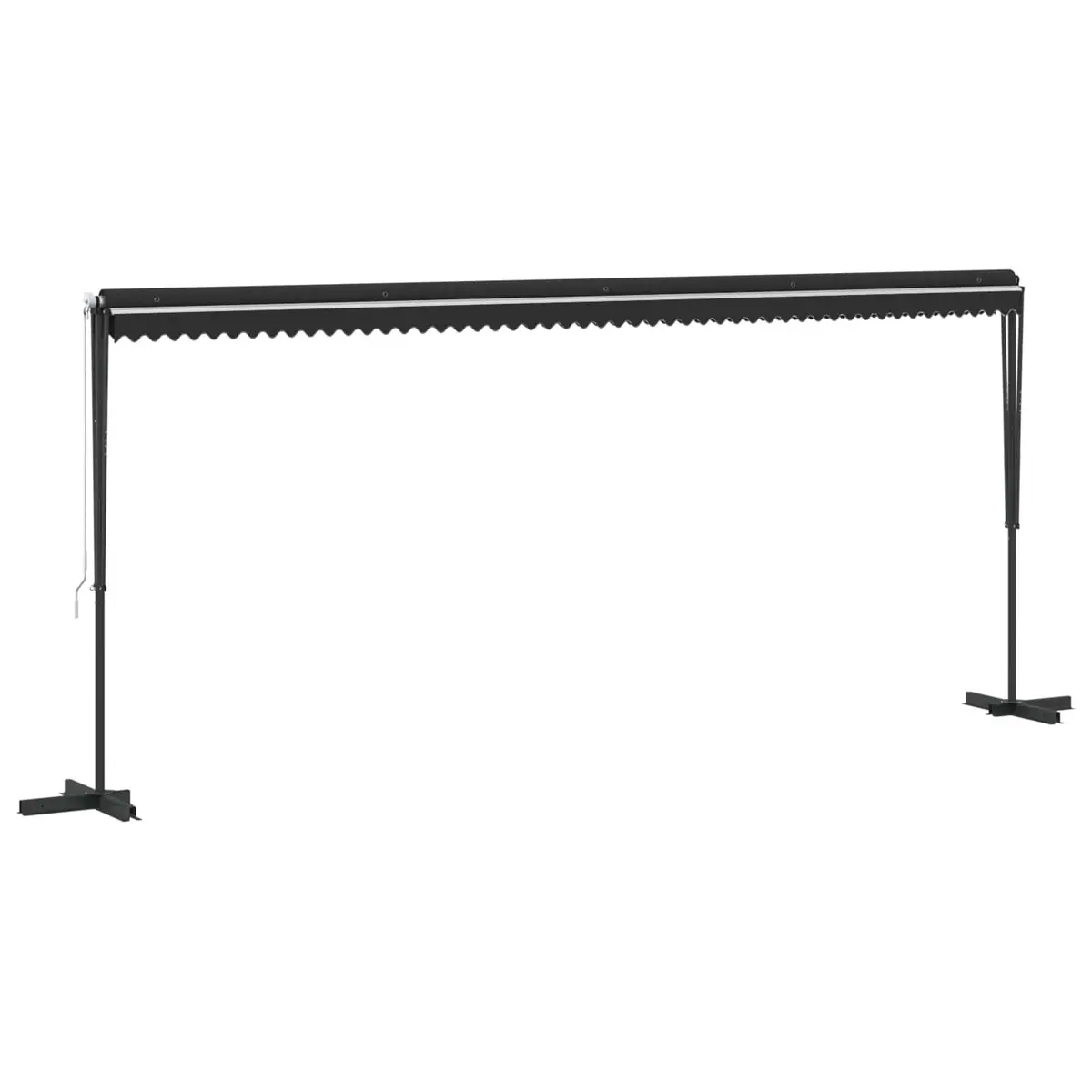 Free Standing Awning Garden Patio 600x300 cm Anthracite