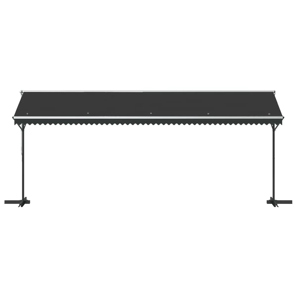 Free Standing Awning Garden Patio 600x300 cm Anthracite