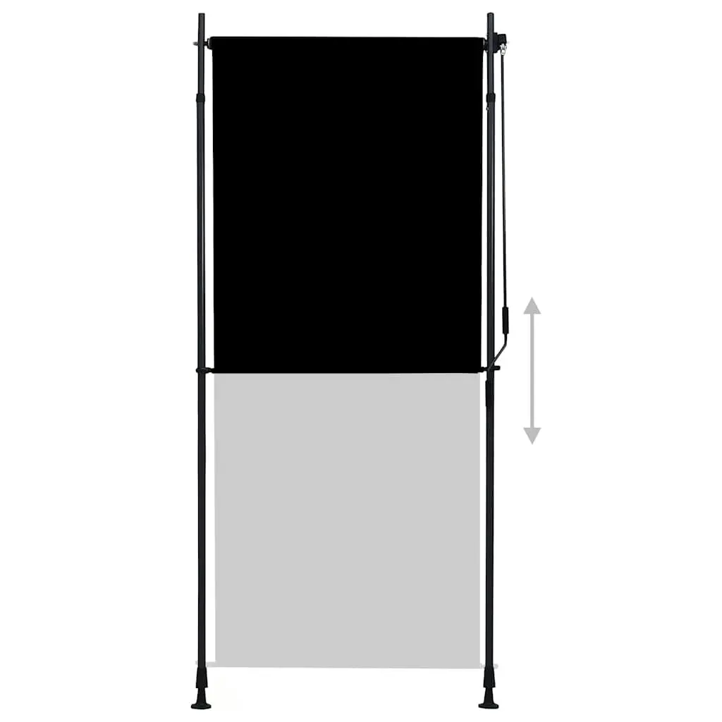 Outdoor Roller Blind 100x270cm Anthracite