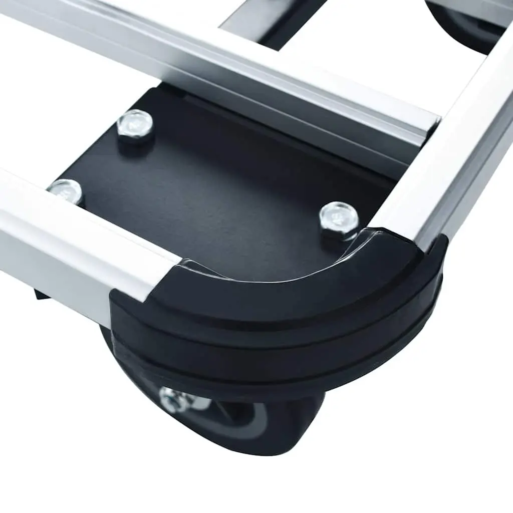 Foldable Hand Truck with 150kg Capacity and Adjustable Handle