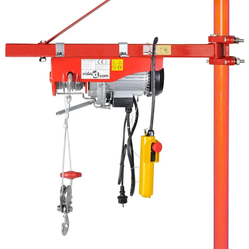 Hoist Frame Workshop 1000kg Capacity Swivel Electric Winch Lifting Equipment