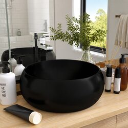 Specifications of Round Ceramic Bathroom Basin Sink 40cm