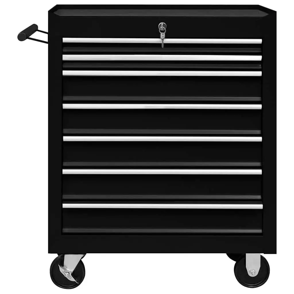 Tool Trolley with 7 Drawers and Lockable System
