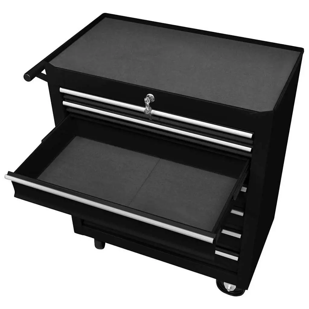 Tool Trolley with 7 Drawers and Lockable System