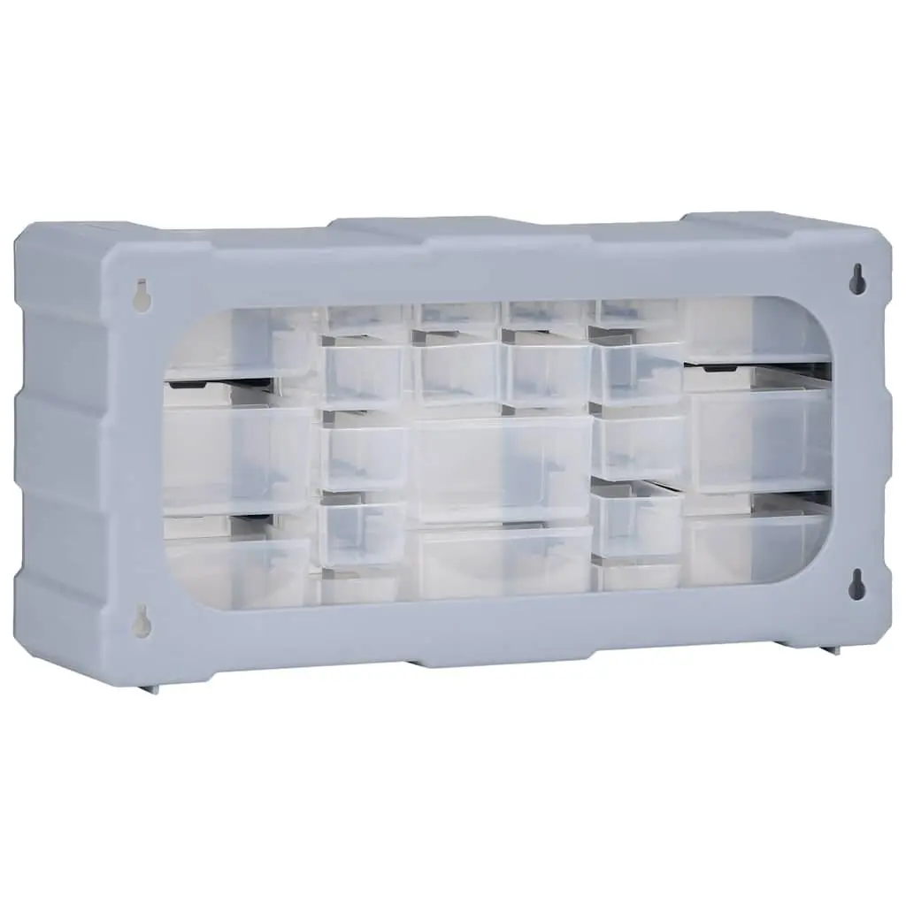 Multi-Drawer Tool Organiser 22 Drawers Storage Box Garage Workshop Hardware