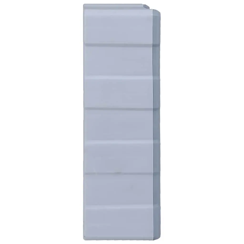 60 Drawer Tool Organiser Storage Box Grey Workshop Use 38x16x47.5cm