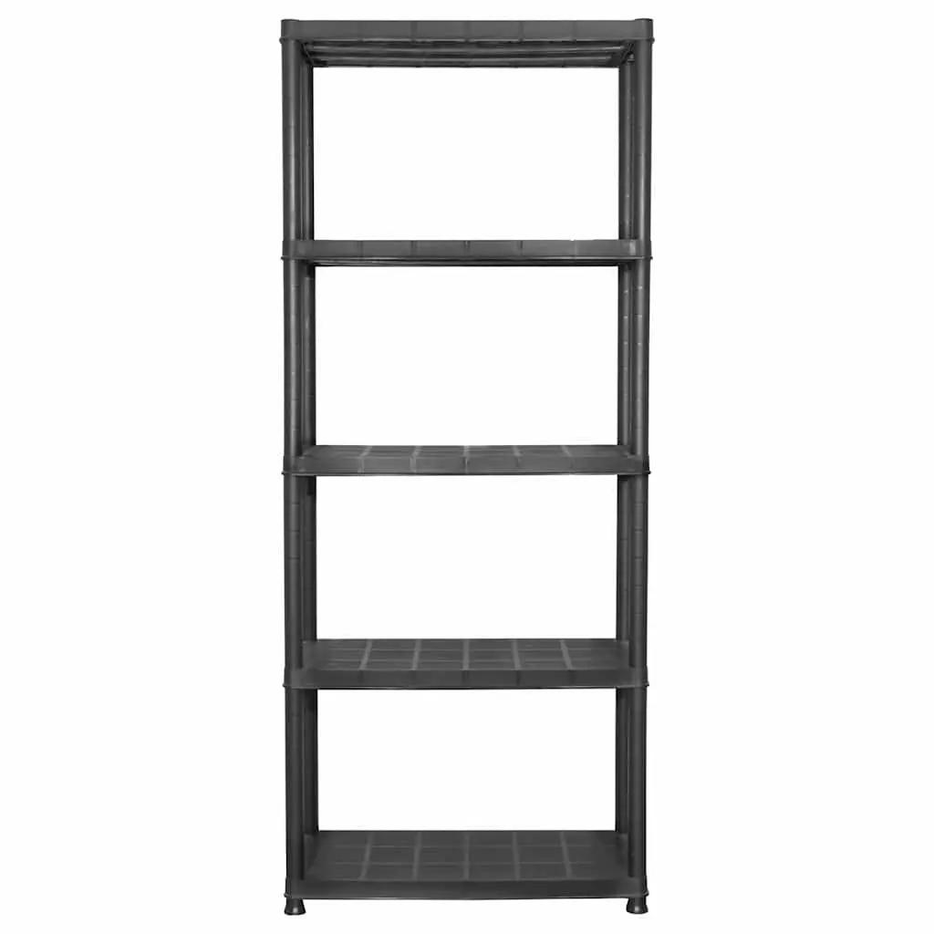 5-Tier Plastic Storage Shelf