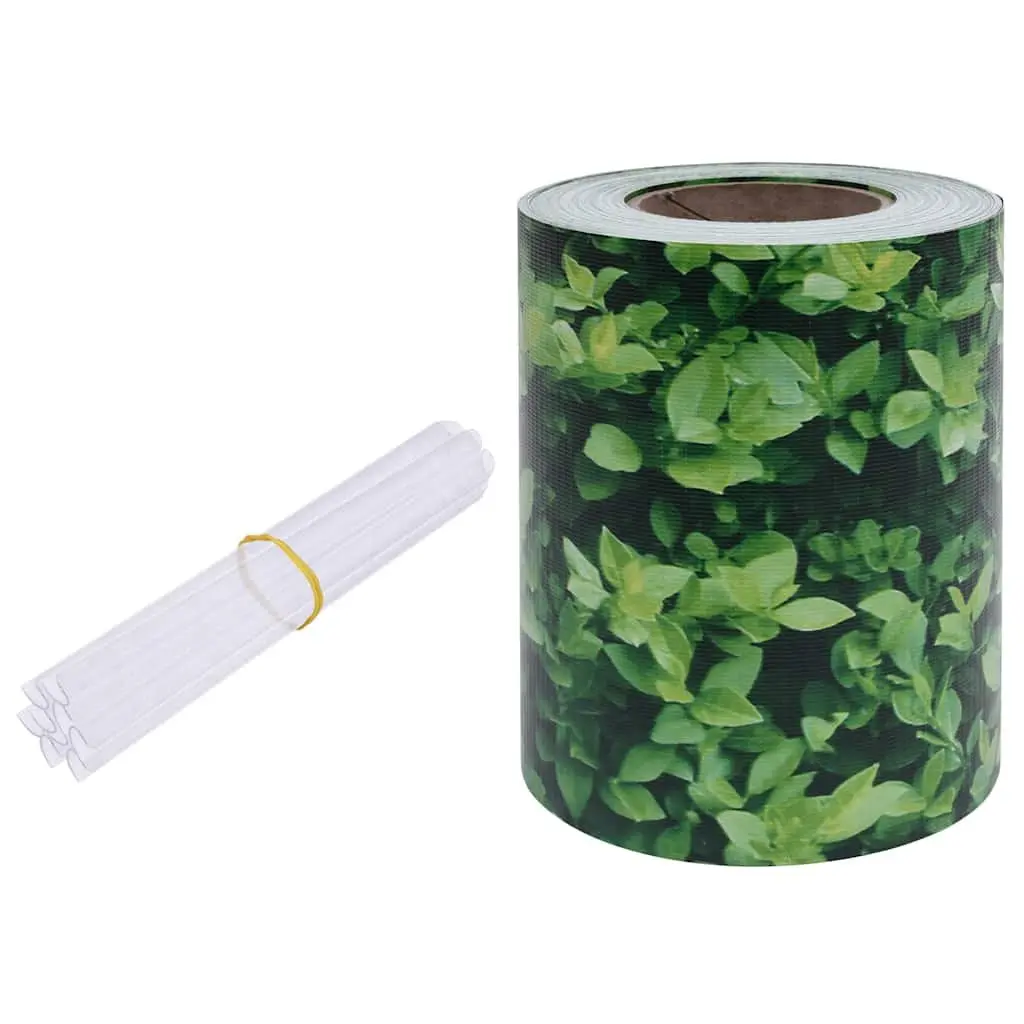Garden Privacy Screen Fence Roll Outdoor 35x0.19m