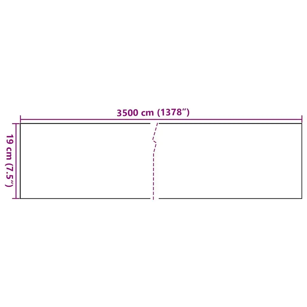Garden Privacy Screen Fence Roll Outdoor 35x0.19m