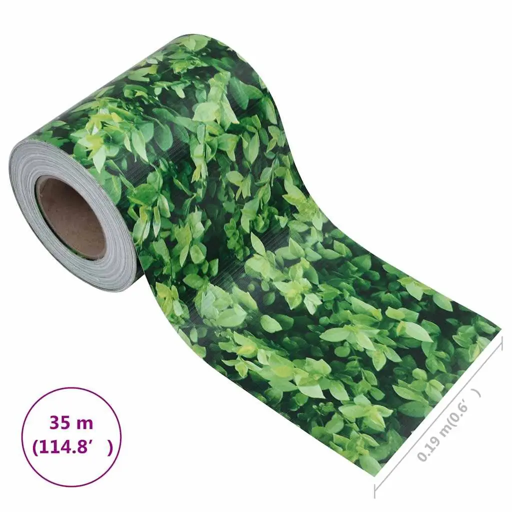 Garden Privacy Screen Fence Roll Outdoor 35x0.19m