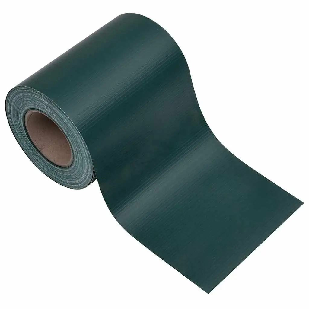 Garden Privacy Screen Fence Panel for Outdoor Use 35m Matte Green