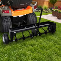 Lawn Aerator – 102cm Dimensions, Universal Coupling Included