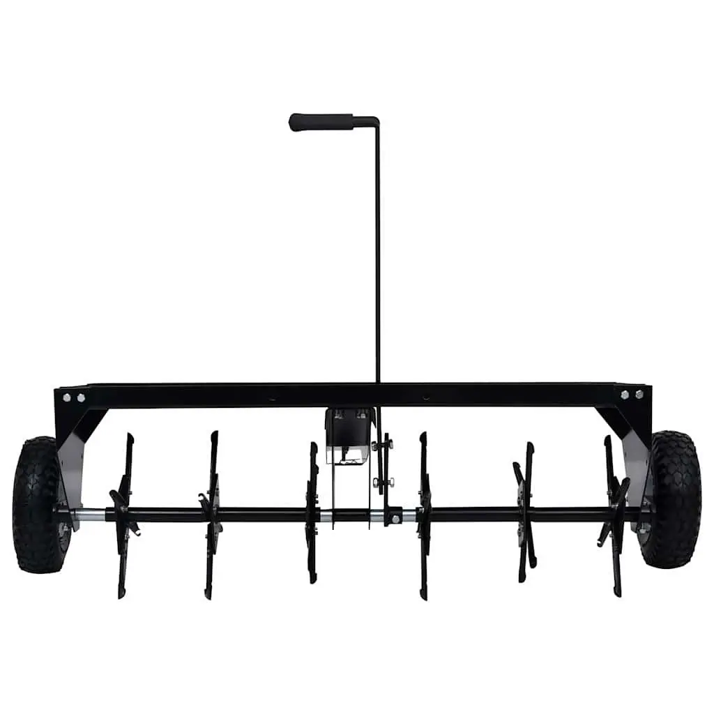 Lawn Aerator for Ride-on Mower 102cm Garden Tool