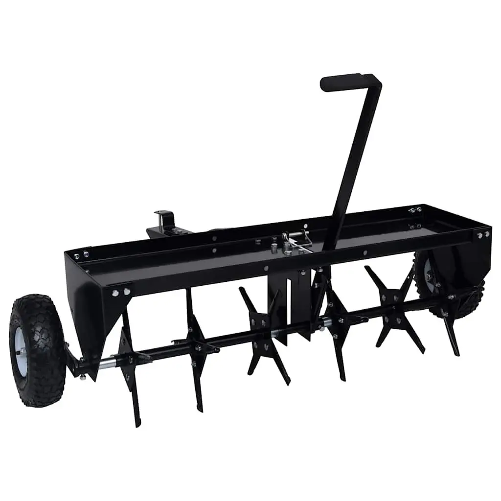 Lawn Aerator for Ride-on Mower 102cm Garden Tool