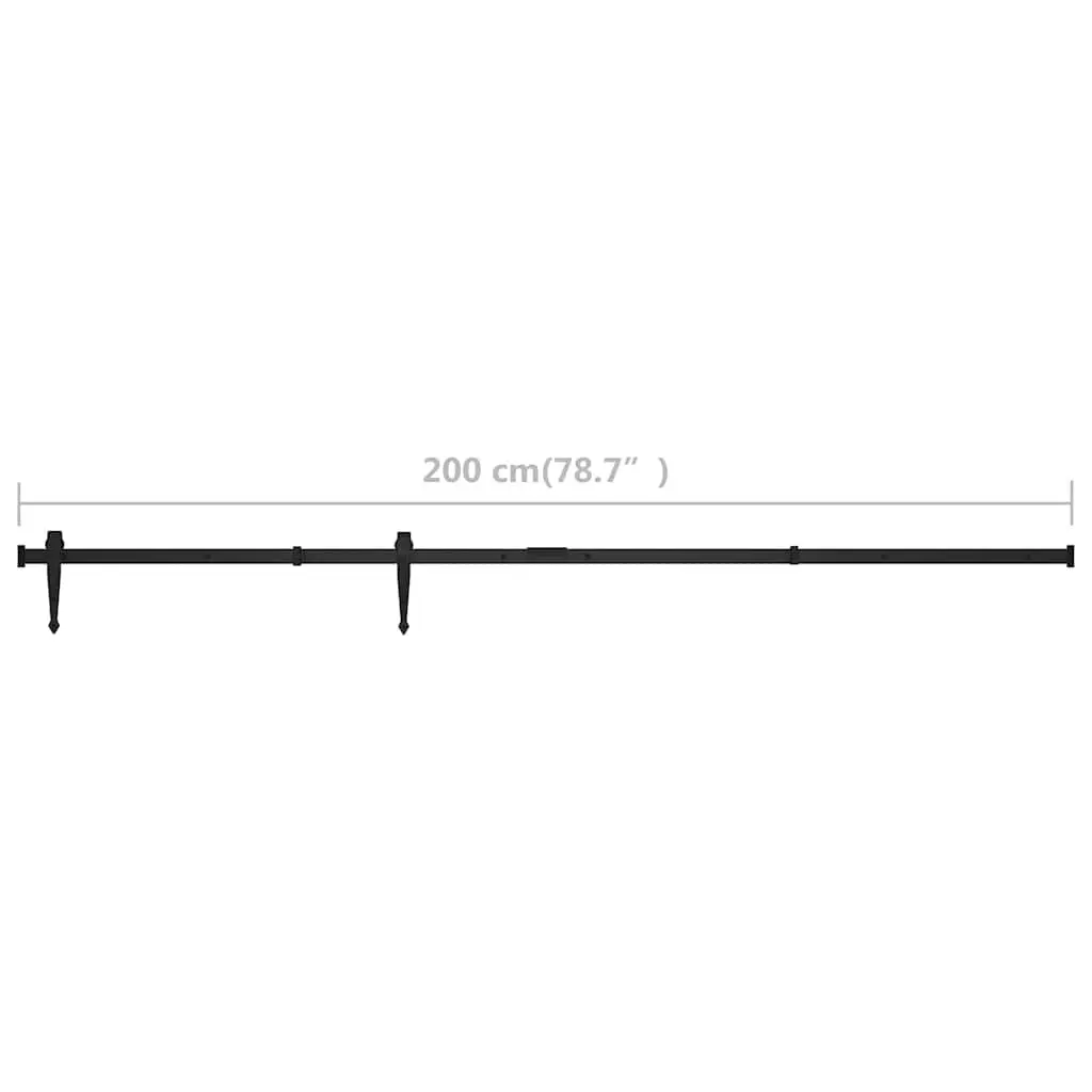 Mini Sliding Cabinet Door Hardware Kit