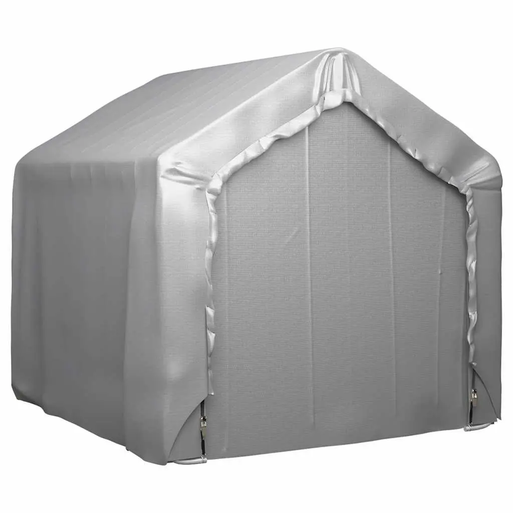 Storage Tent Outdoor 180x180 cm Grey Galvanised Steel Frame