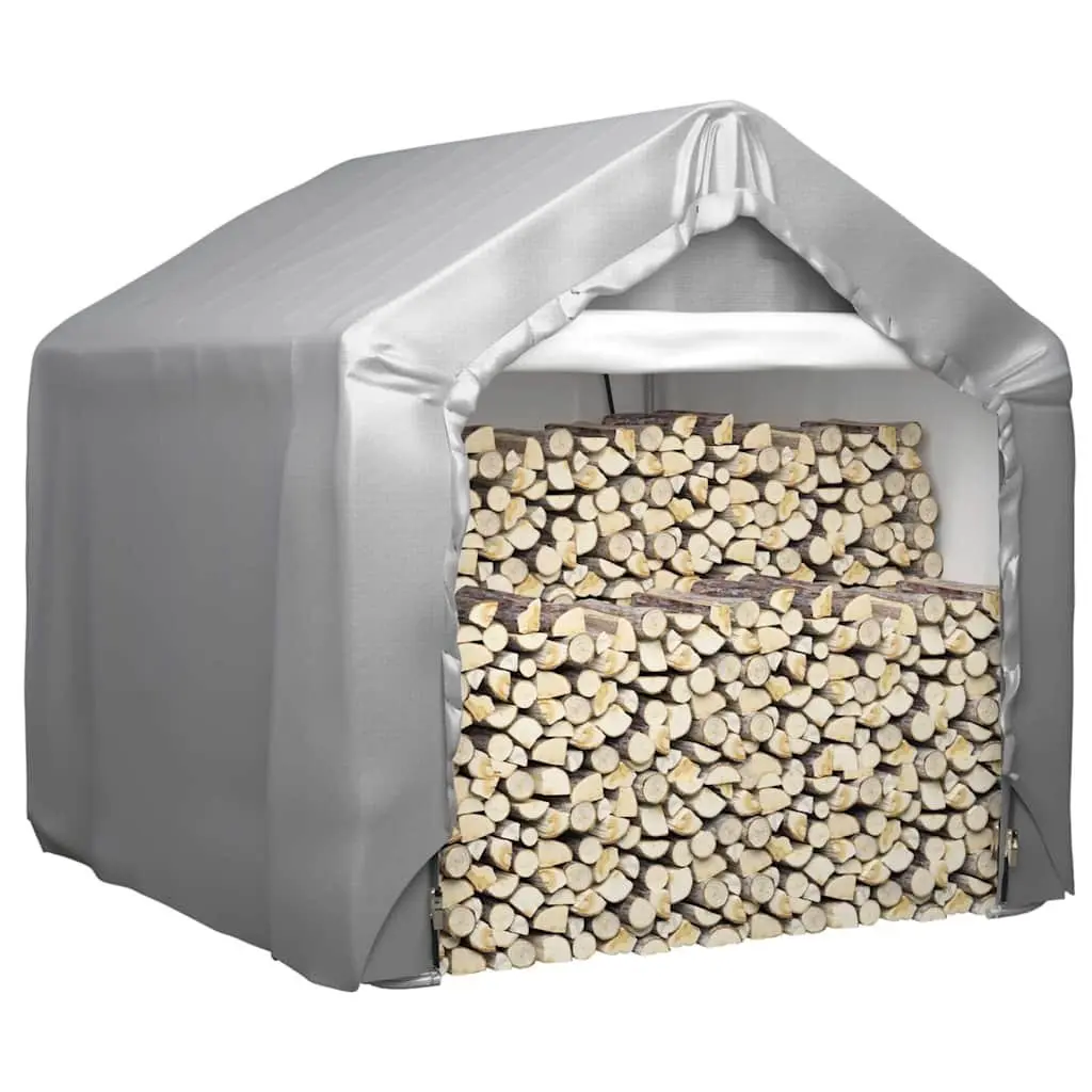 Storage Tent Outdoor 180x180 cm Grey Galvanised Steel Frame