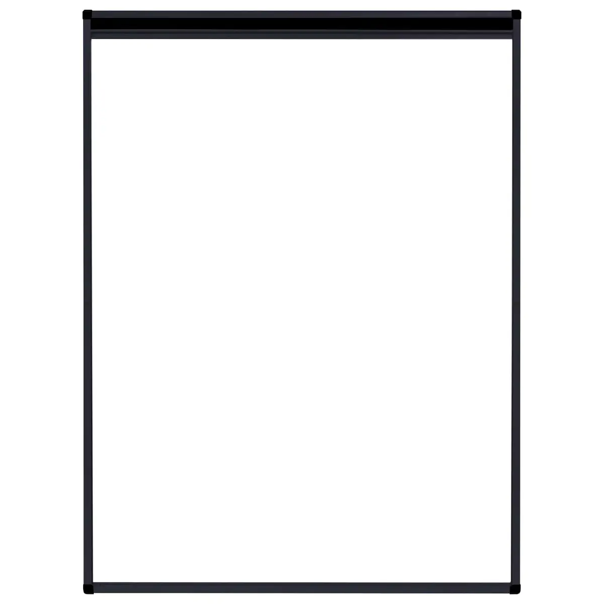 Plisse Insect Screen for Windows Aluminium Frame Anthracite 60x80cm Mesh
