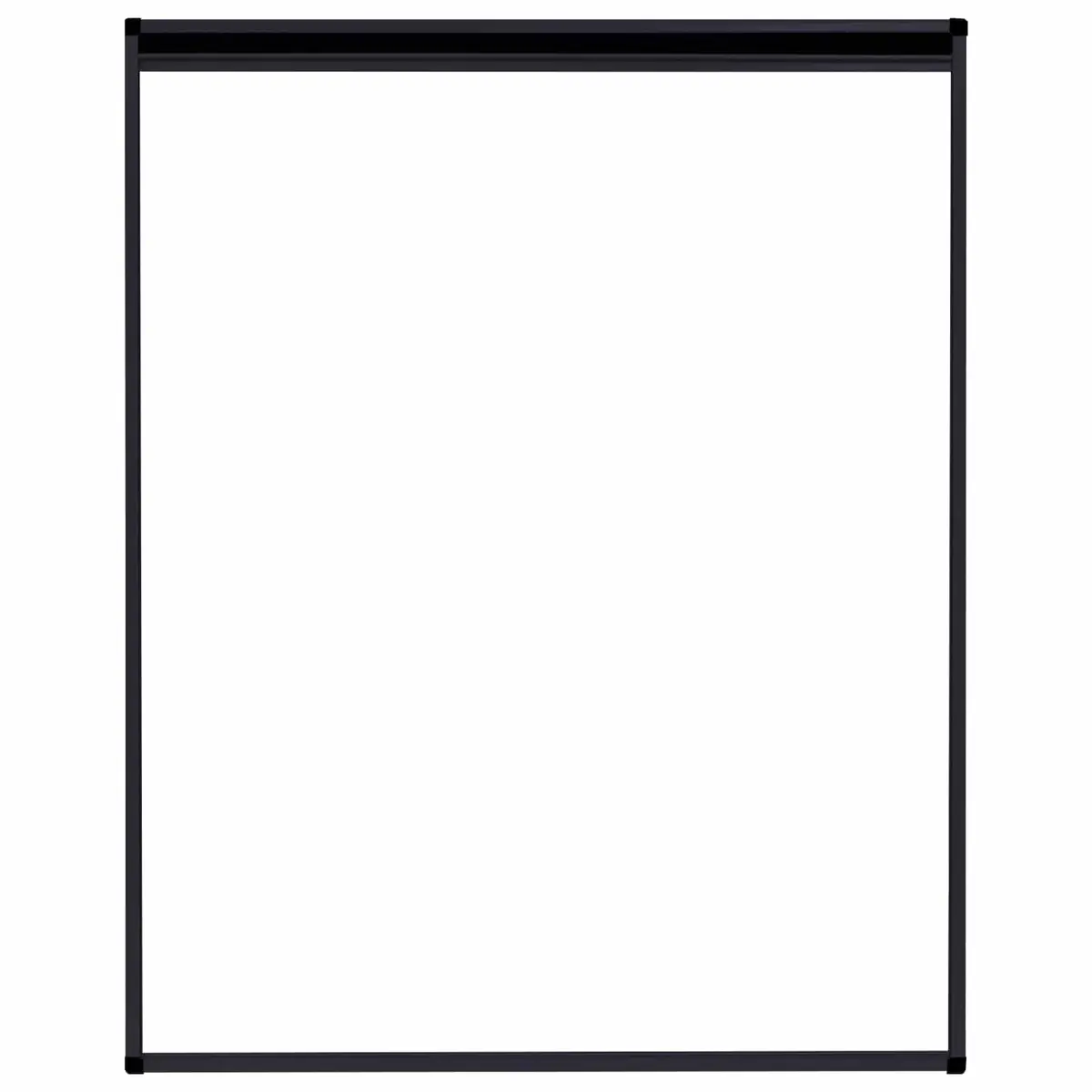 Plisse Insect Screen, Aluminium Frame, 80 x 100 cm