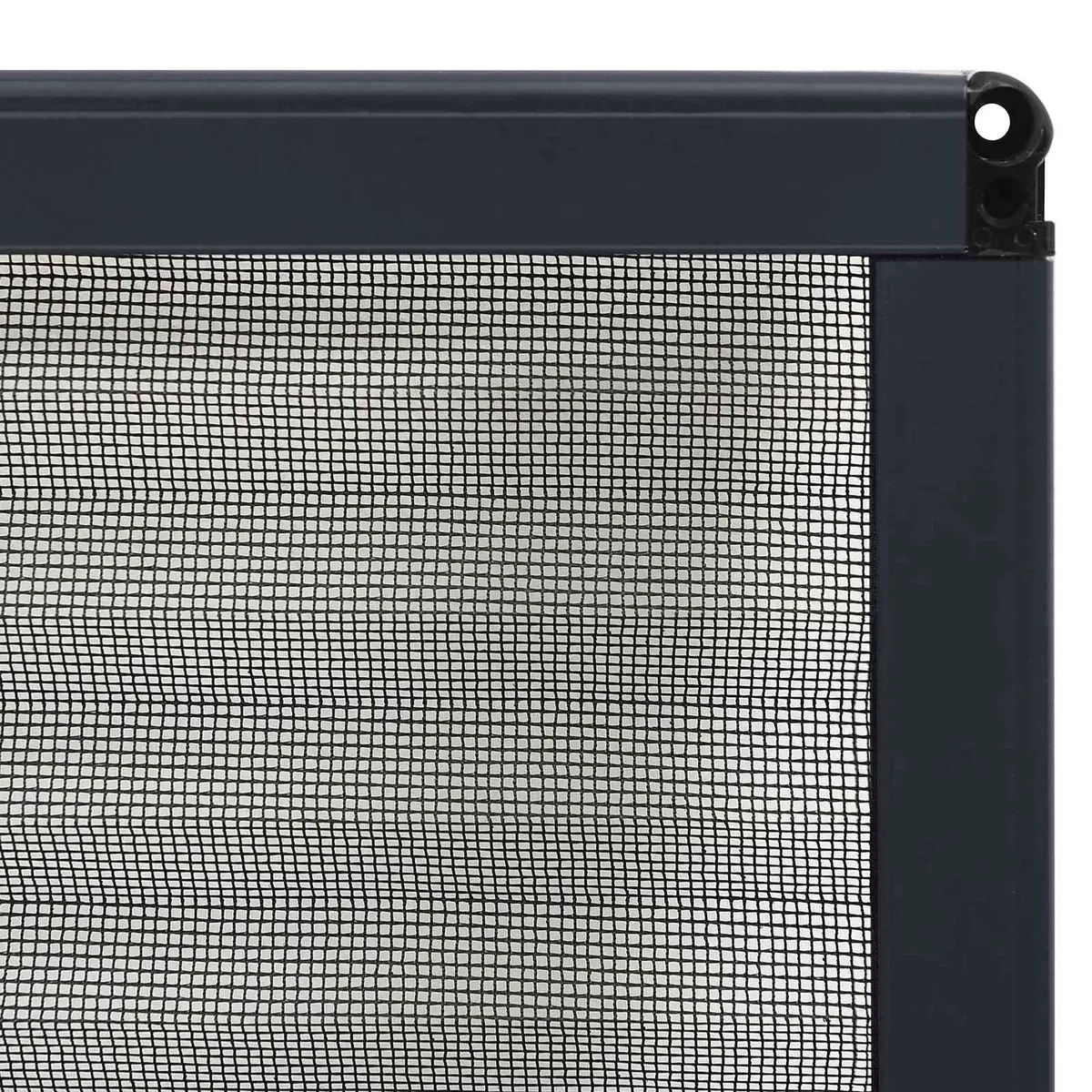 Plisse Insect Screen, Aluminium Frame, 80 x 100 cm