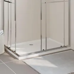 Rectangular Shower Base Tray 80x120 cm in White