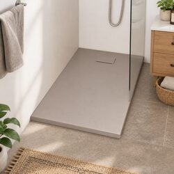 Specifications for Low Profile Brown Shower Base Tray 120x70 cm