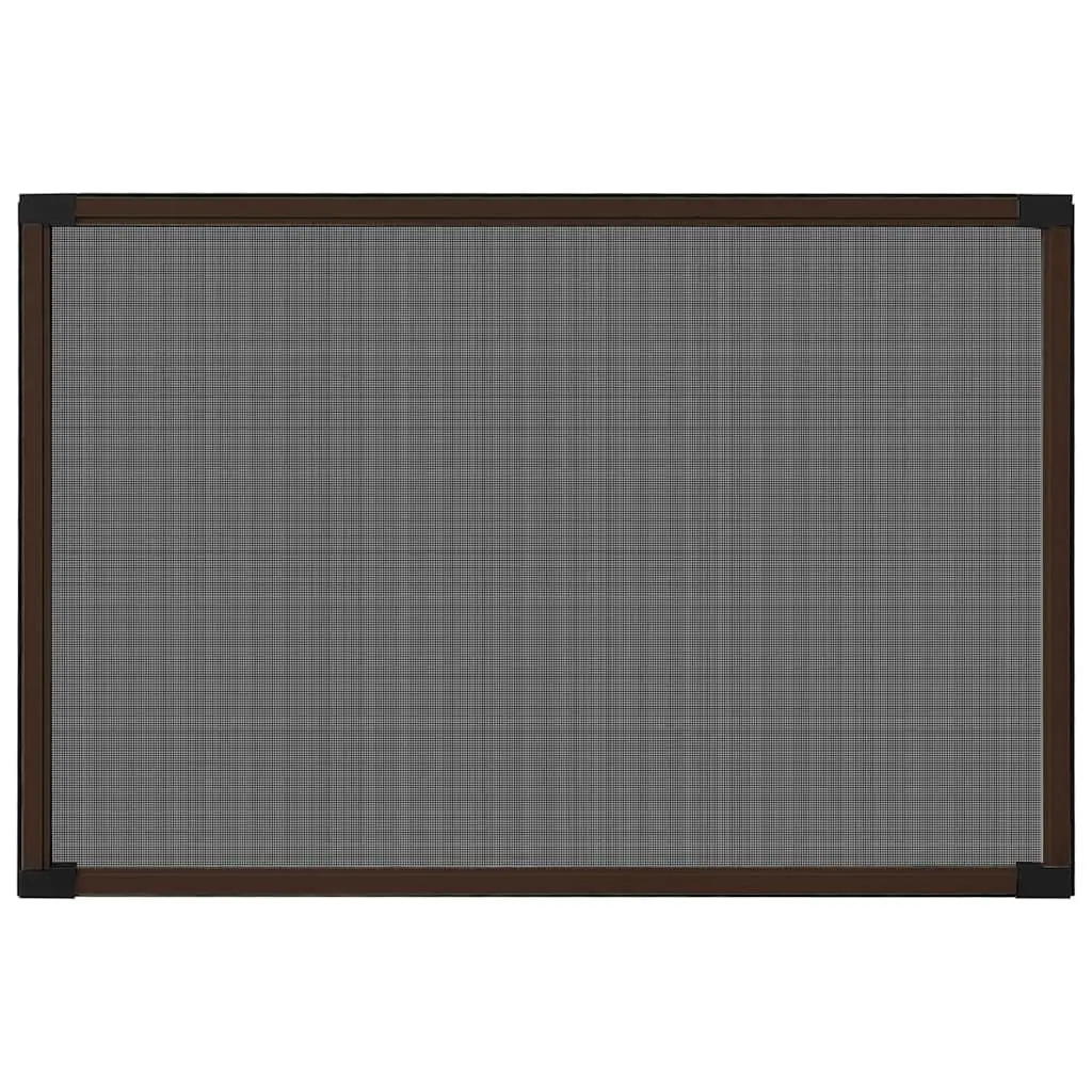 Extendable Brown Window Insect Screen