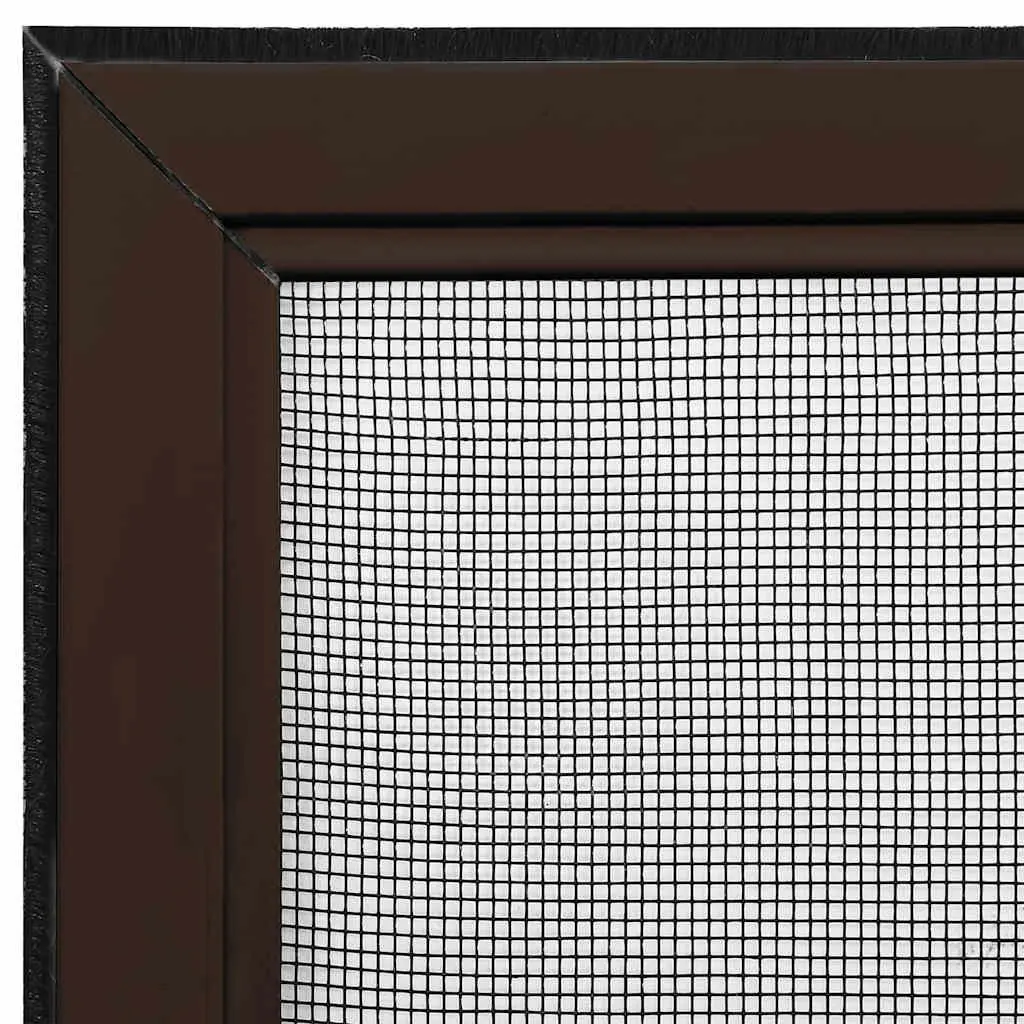Extendable Brown Window Insect Screen