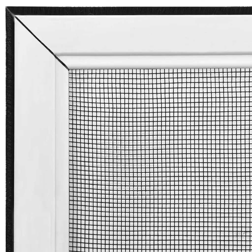 Extendable Window Insect Screen Fly Mesh White Adjustable Frame fits 100-193cm