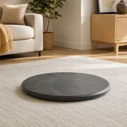 Black Marble Round Table Top Specifications: Ø60cm x 2.5cm
