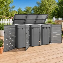 Specifications of Wheelie Bin Shed 207x77.5x115cm