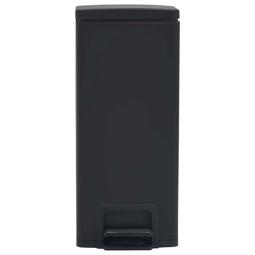 Pedal Dustbin 30L Hands-Free Waste Bin Soft Close Lid Kitchen Rubbish Container