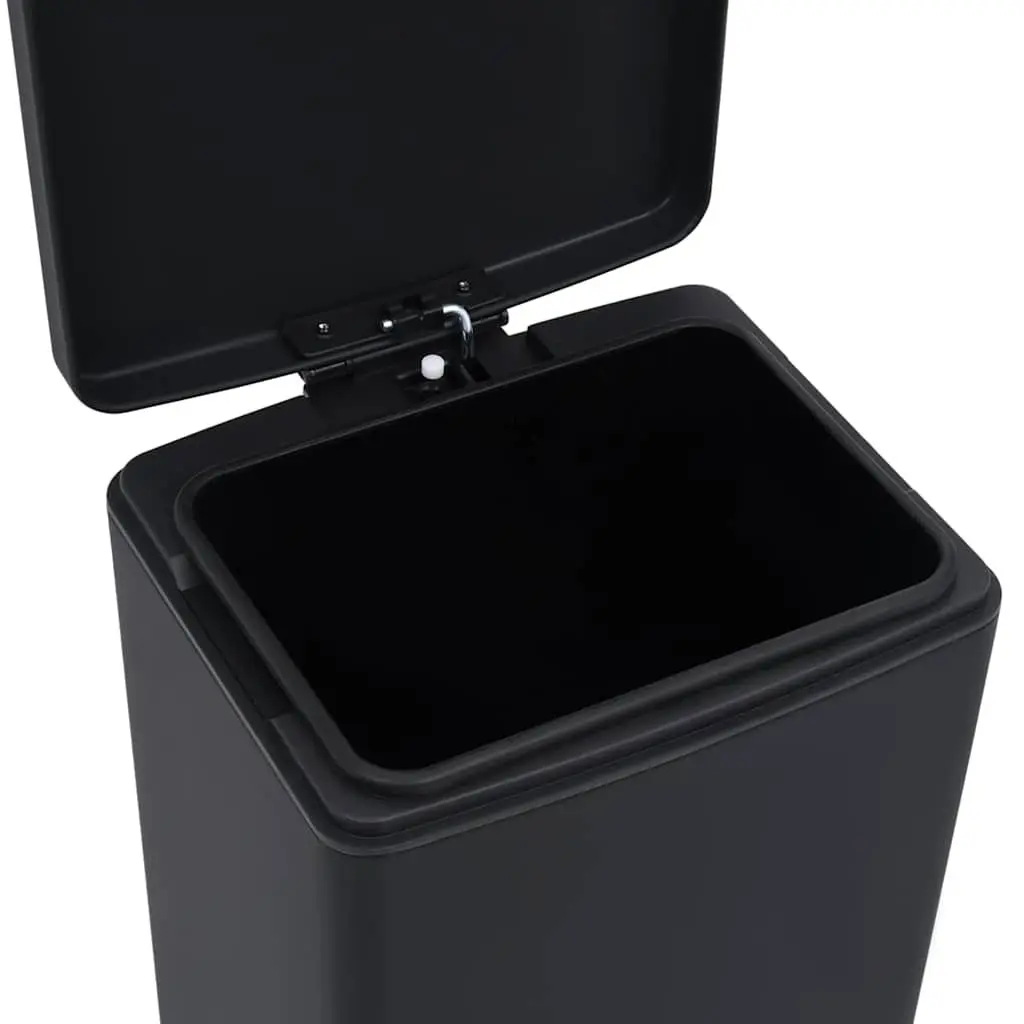 Pedal Dustbin 30L Hands-Free Waste Bin Soft Close Lid Kitchen Rubbish Container