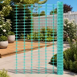 Specifications for 30m Green Temporary Garden Fence