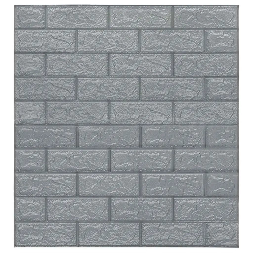 3D Brick Wallpaper Self-Adhesive Wall Stickers Home Decor 10 Piece
