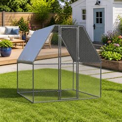 Specifications of Outdoor Chicken Cage 2x2x2m Galvanised Steel