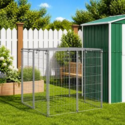 Specifications of the Outdoor Dog Kennel 110x110x110 cm