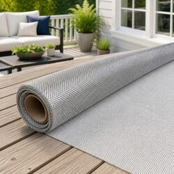 Aluminium Mesh Screen Dimensions 100x2000 cm Silver