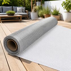 Aluminium Mesh Screen Specifications 112x1000 cm Silver
