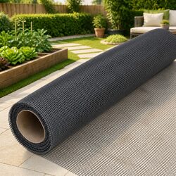 Fiberglass Mesh Screen Specifications: 80x1000 cm, Black Roll
