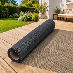 Fiberglass Mesh Screen 80x1000 cm Grey - Specifications