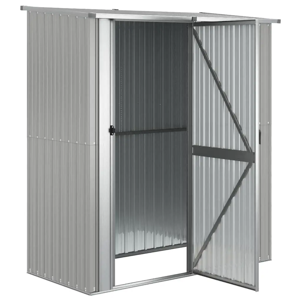 Garden Shed Outdoor Storage Tools Grey 180.5 x 97 x 209.5 cm