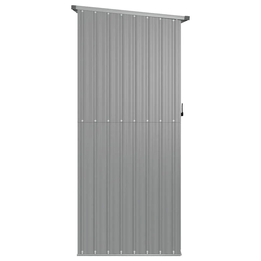 Garden Shed Outdoor Storage Tools Grey 180.5 x 97 x 209.5 cm