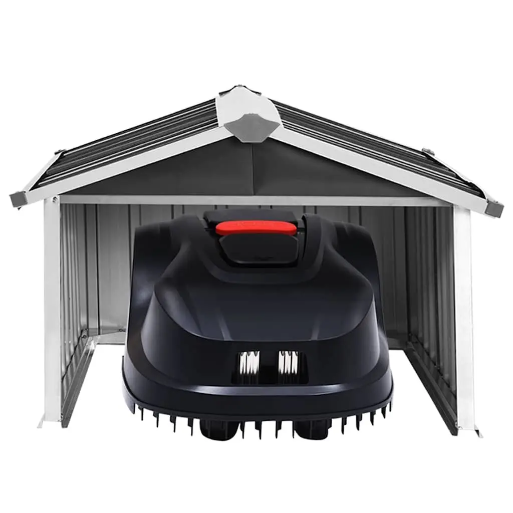 Robot Lawnmower Shed 92x97x63cm Outdoor Storage Shelter Garden Equipment Box