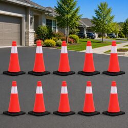 Specifications of Reflective Heavy Base Traffic Cones
