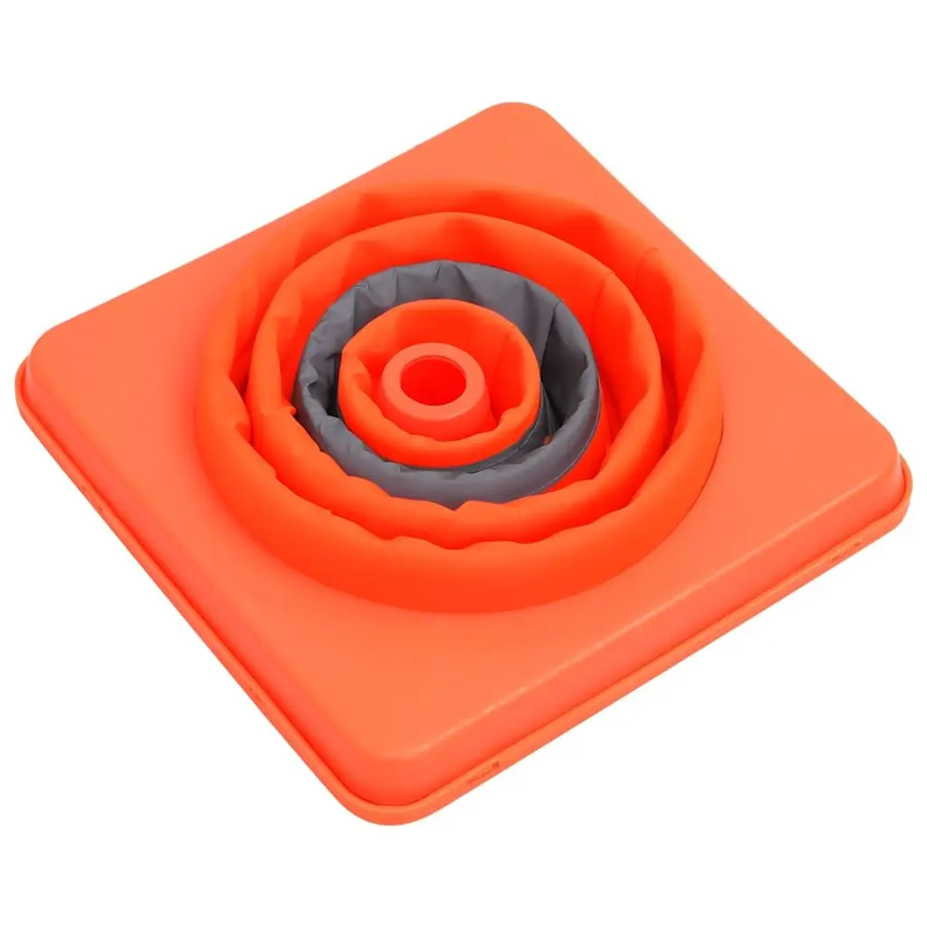Pop-up Traffic Cones for Roadside Safety 42 cm High Visibility 10 Piece