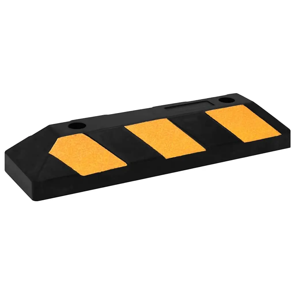 Reflective Rubber Parking Blocks